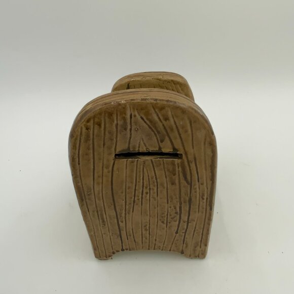 Vintage Mouse Asleep in Bed "Not a Creature Was Stirring" Ceramic Coin Bank - Picture 4 of 6